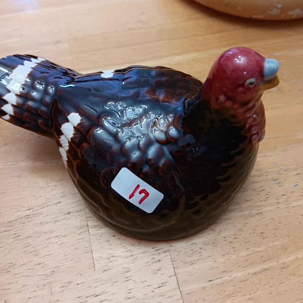 Vintage Taste Setter by Sigma Ceramic Turkey on Basket Covered Dish Portugal 6